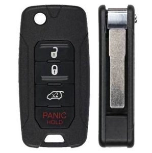 2017 Fiat 500X Remote Key Fob w/ Power Hatch - Aftermarket