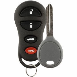 Aftermarket Set - Remote for Chrysler Dodge Jeep 04602260 + Y160 Key