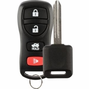 Aftermarket Set - Remote for Nissan Infiniti 4 Buttons + NI04 Key