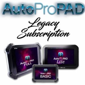 Updates & Support Subscription - 1 year AutoProPAD & AutoProPAD Lite XTOOL