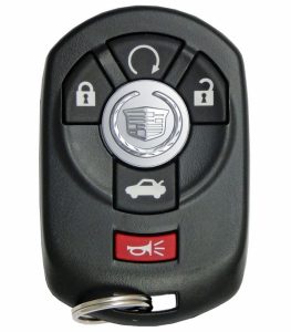 Original Keyless Entry Remote for Cadillac PN: 15212383 Driver 1